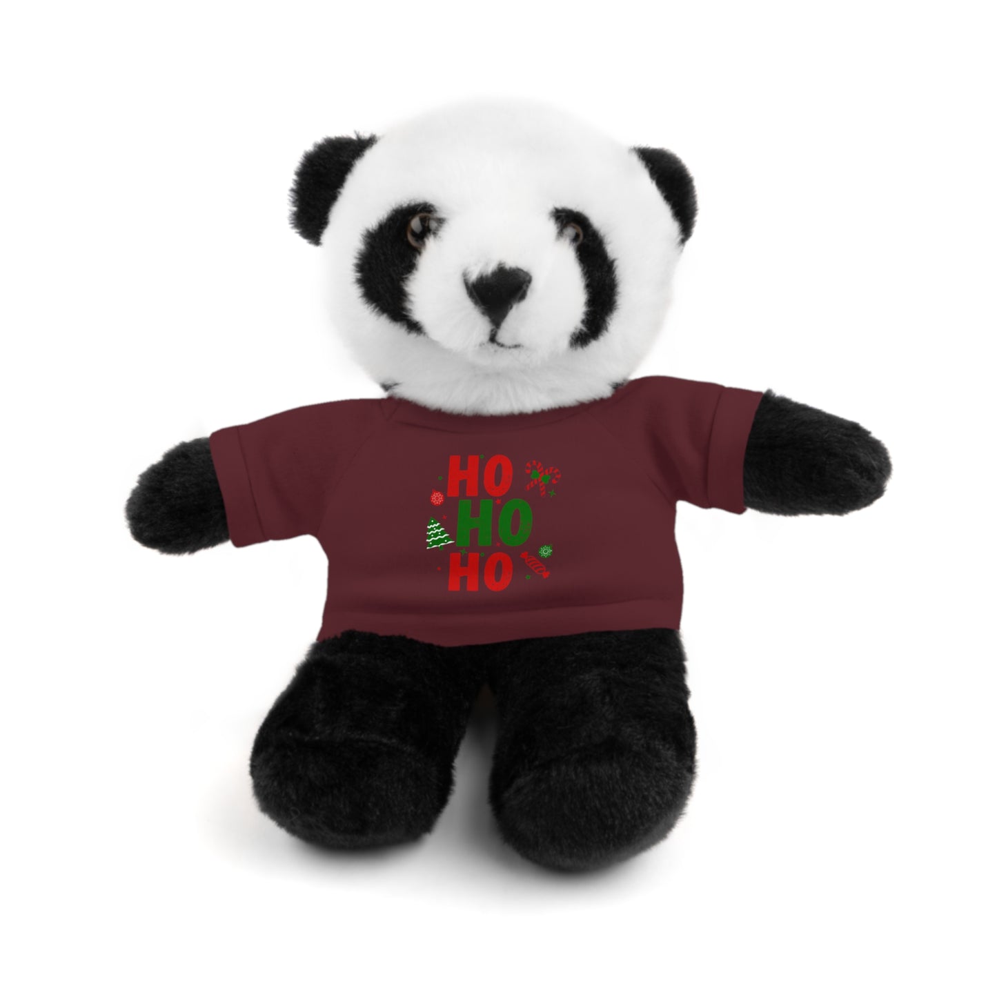 Christmas Teddy Bear with 'HO HO HO' Tee