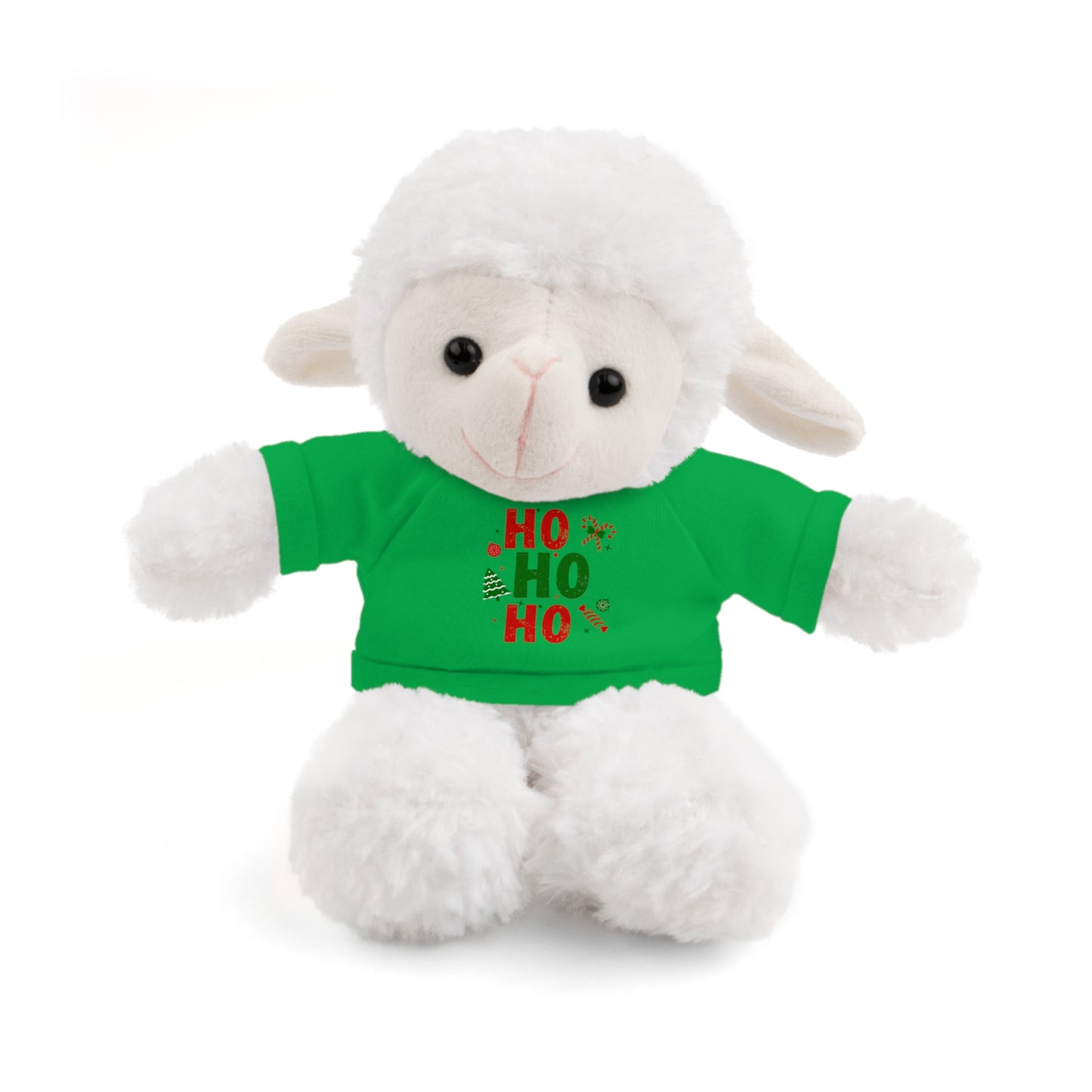 Christmas Teddy Bear with 'HO HO HO' Tee