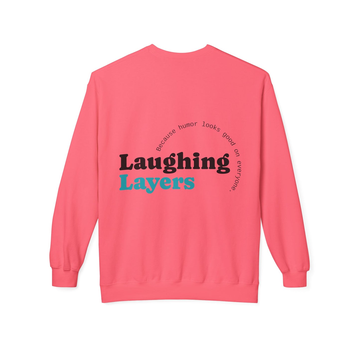 "Laughing Layers" Unisex Crewneck Sweatshirt