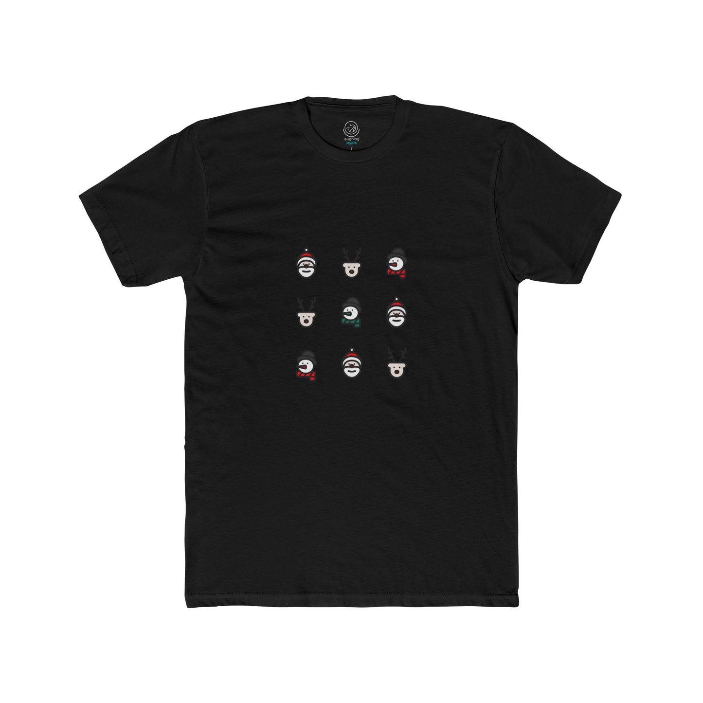 Holiday Mini Faces Graphic - Unisex T-Shirt