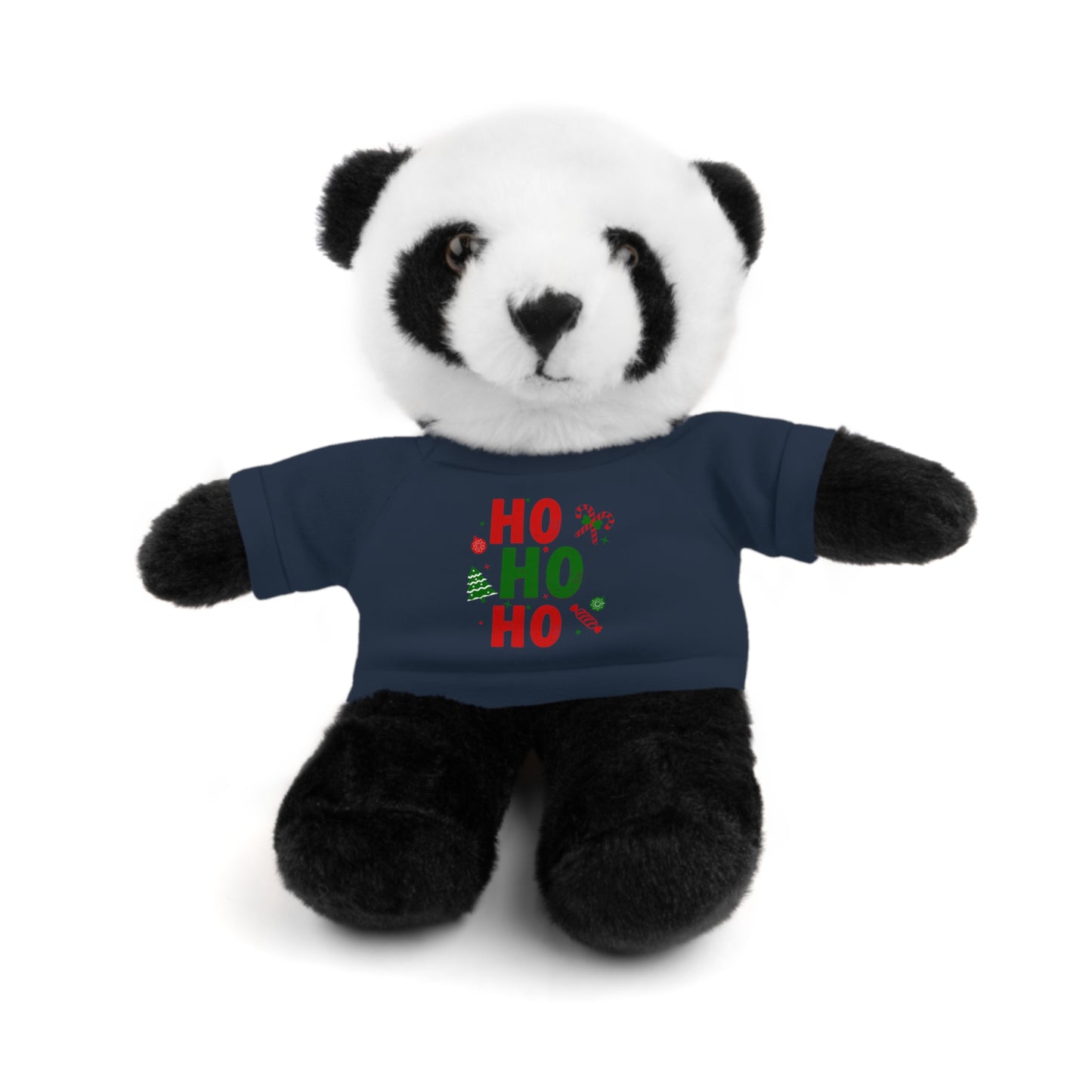 Christmas Teddy Bear with 'HO HO HO' Tee