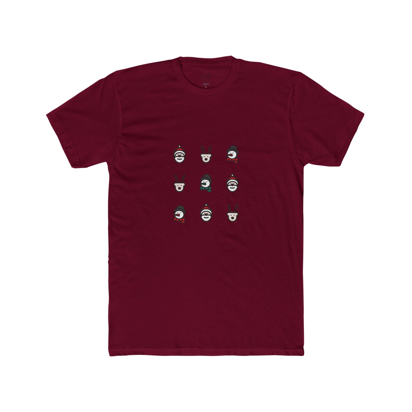 Holiday Mini Faces Graphic - Unisex T-Shirt