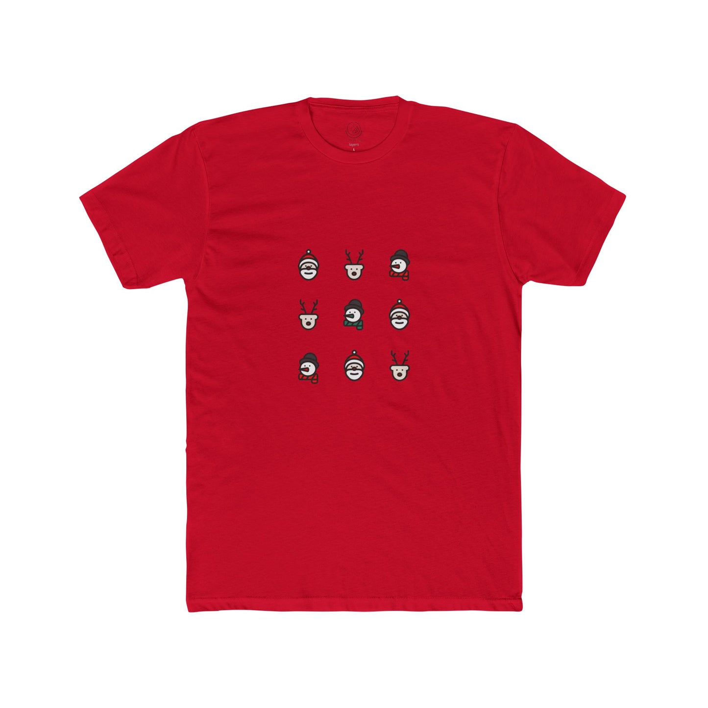 Holiday Mini Faces Graphic - Unisex T-Shirt