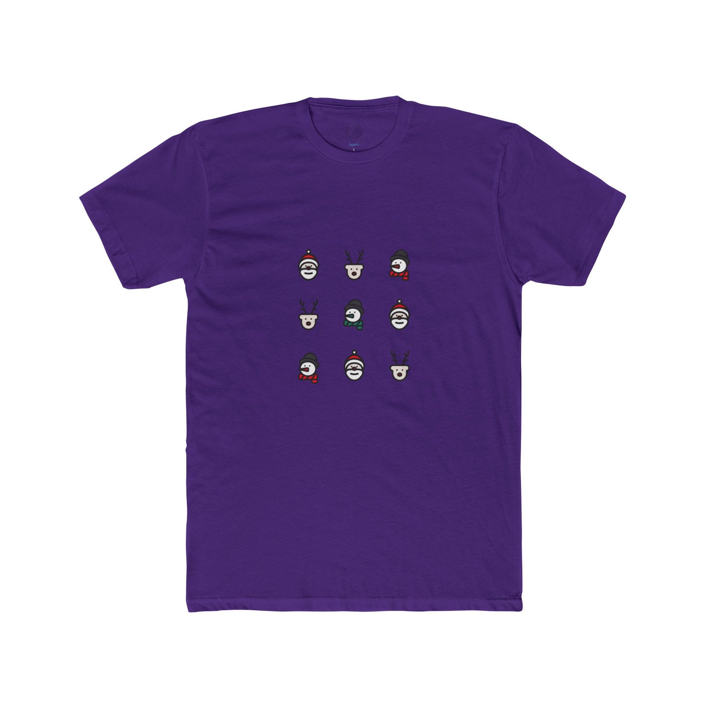 Holiday Mini Faces Graphic - Unisex T-Shirt