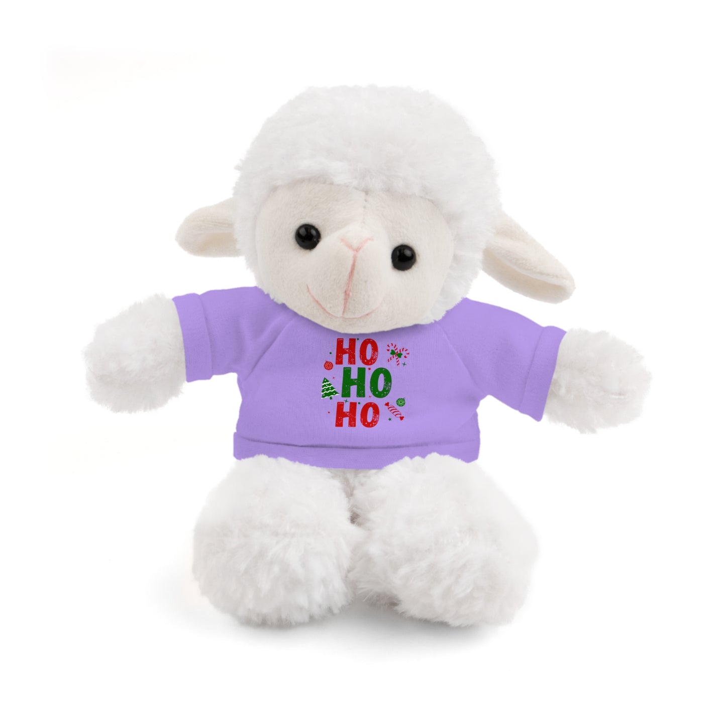 Christmas Teddy Bear with 'HO HO HO' Tee