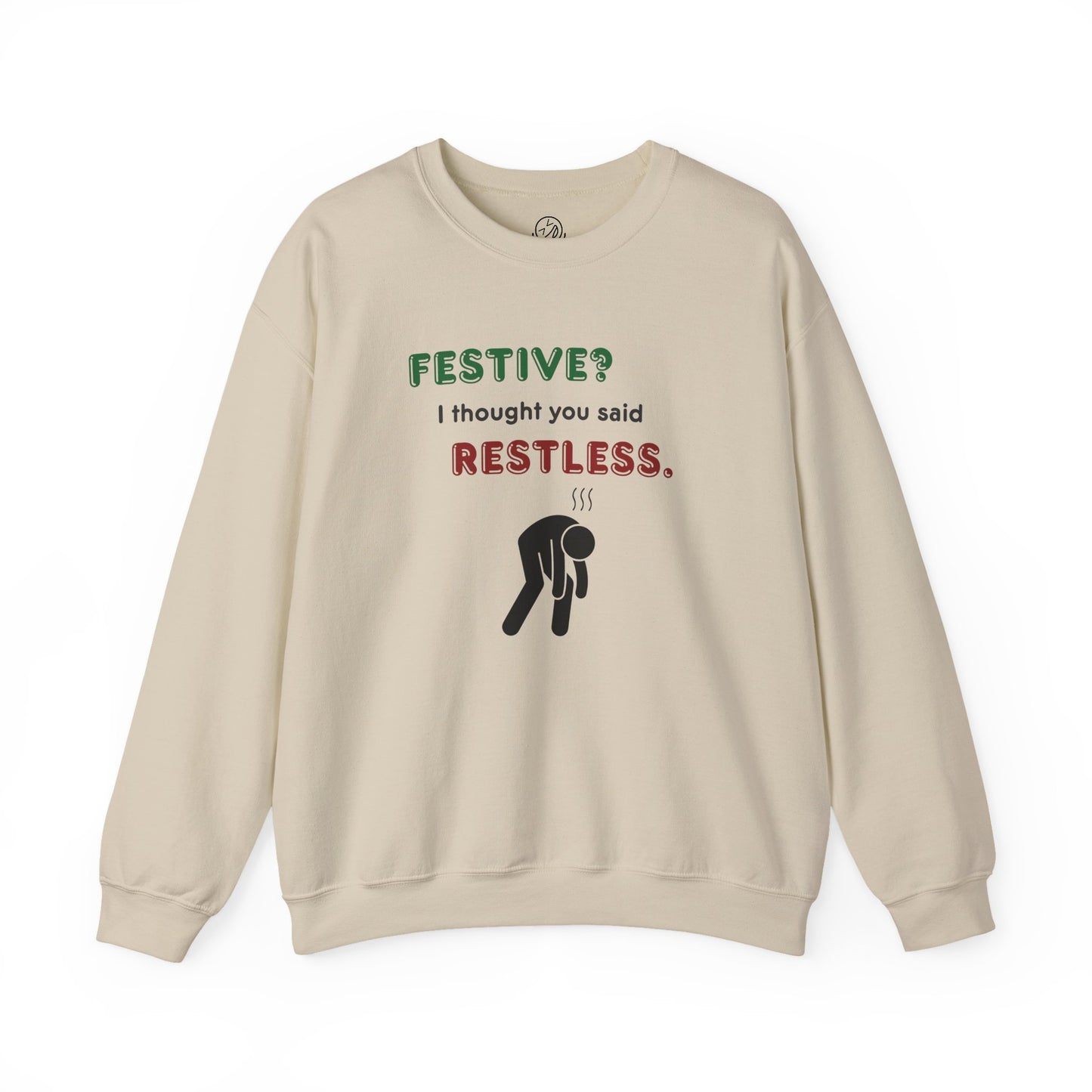 "Festive?..."  — Unisex Crewneck