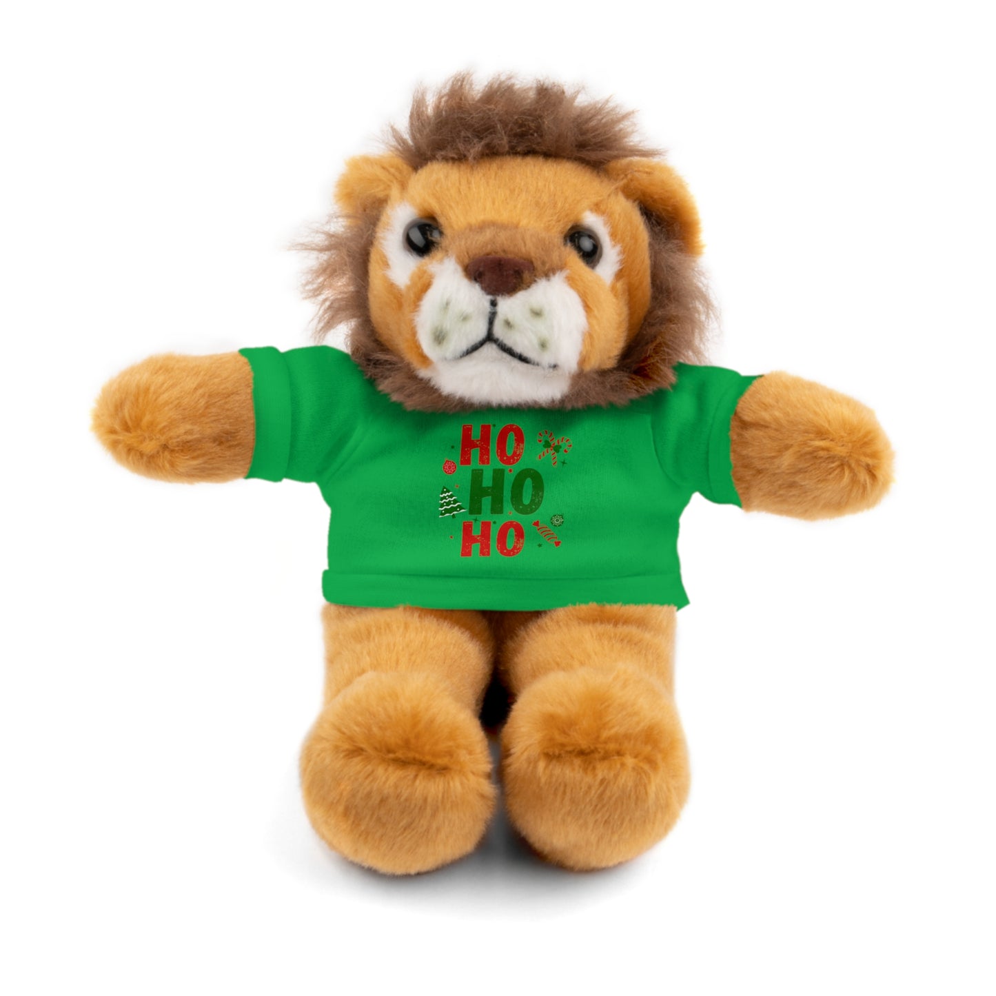 Christmas Teddy Bear with 'HO HO HO' Tee