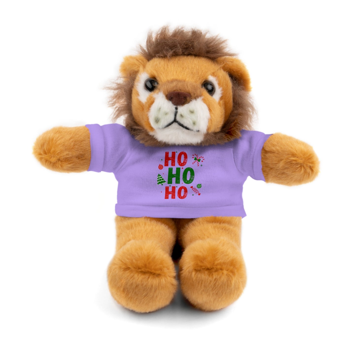 Christmas Teddy Bear with 'HO HO HO' Tee