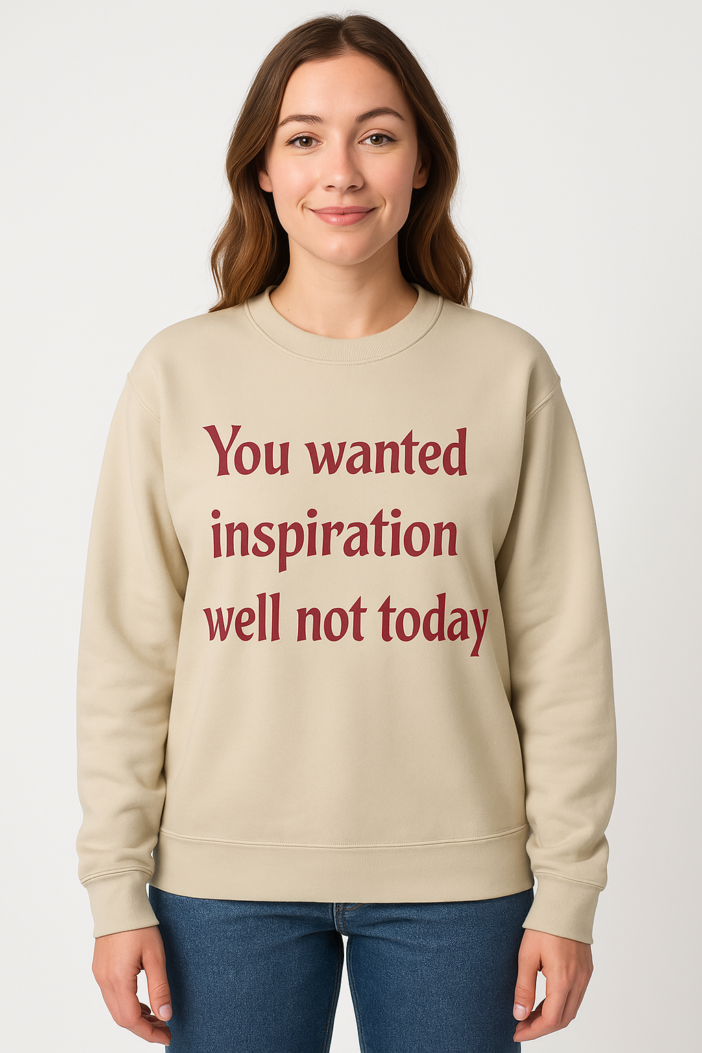 "You wanted inspiration" Unisex Crewneck Sweatshirt