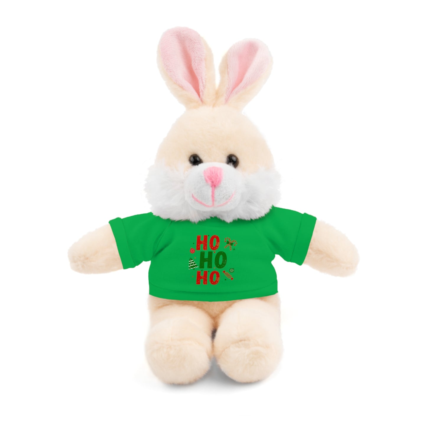 Christmas Teddy Bear with 'HO HO HO' Tee