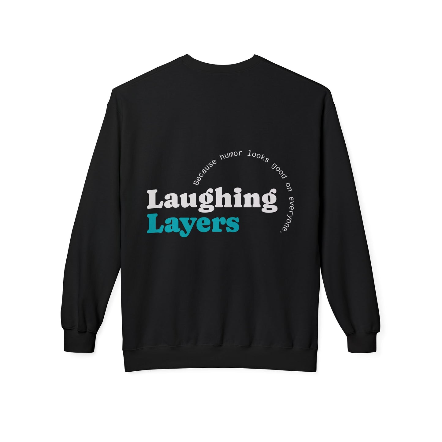 "Laughing Layers" Unisex Crewneck Sweatshirt