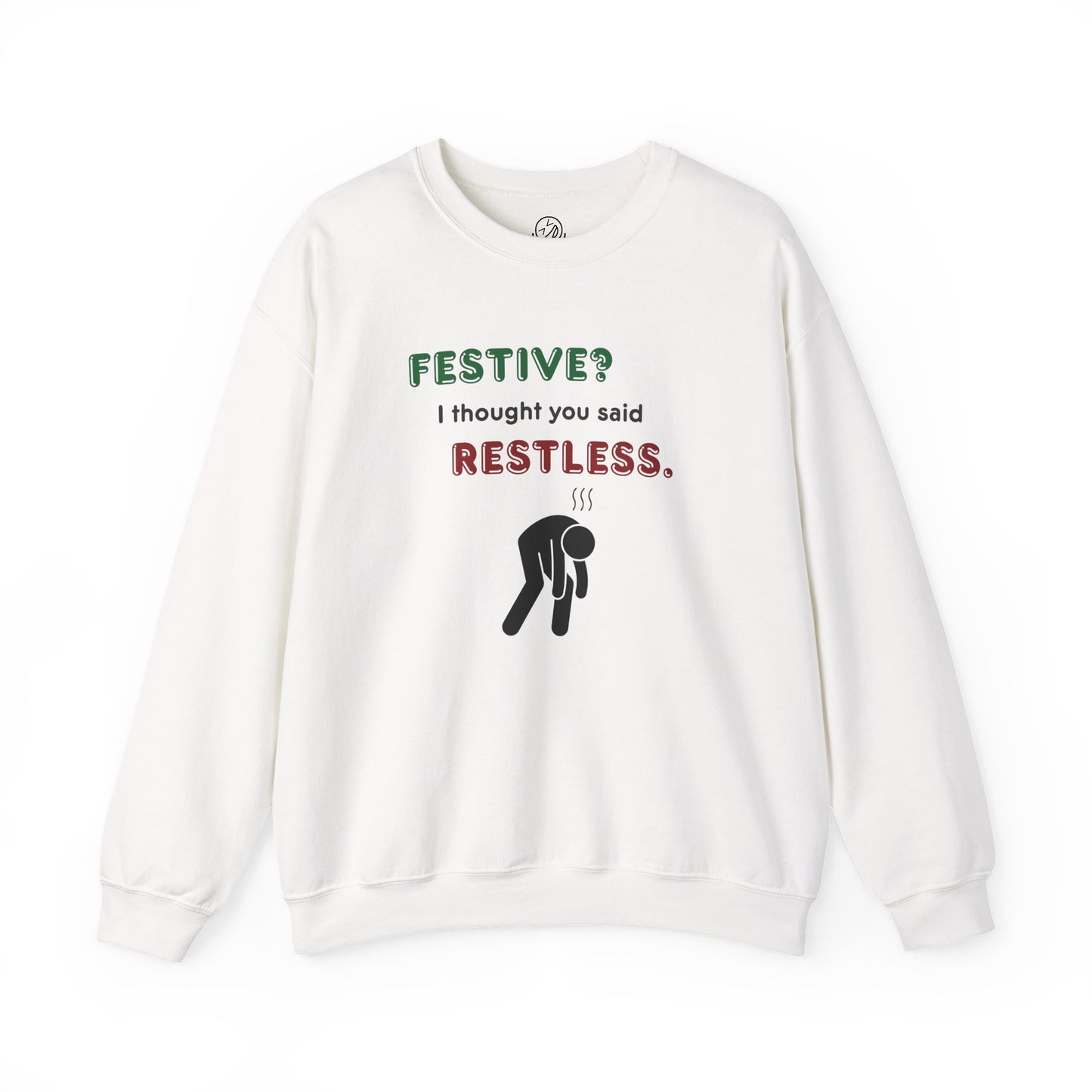 "Festive?..."  — Unisex Crewneck