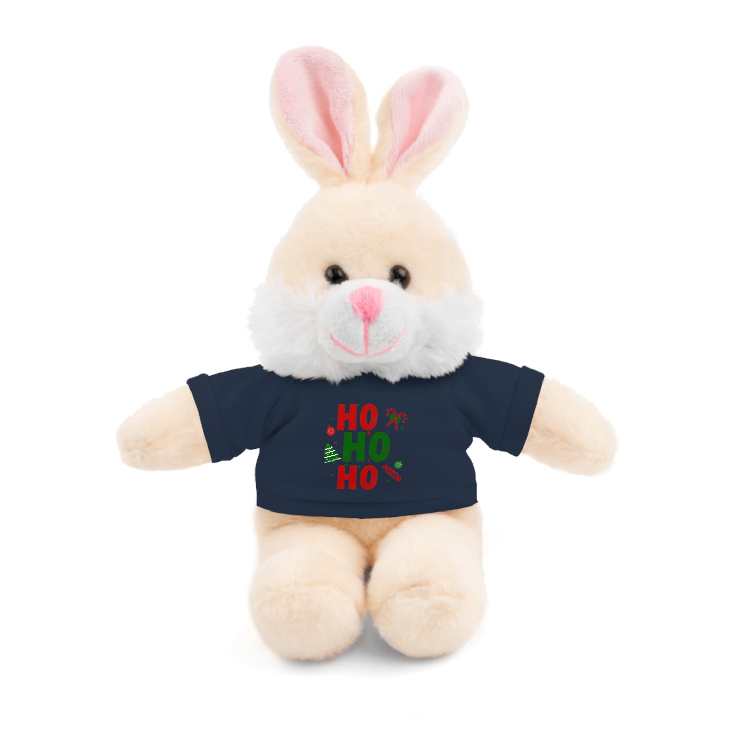Christmas Teddy Bear with 'HO HO HO' Tee