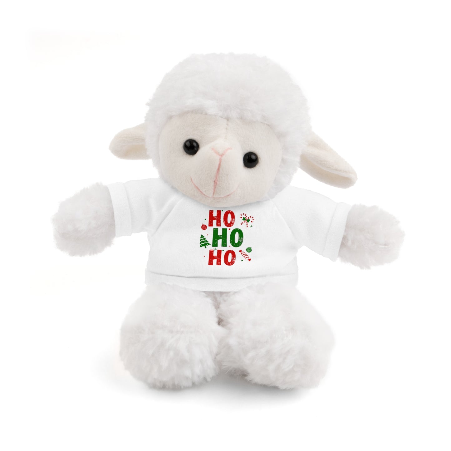 Christmas Teddy Bear with 'HO HO HO' Tee