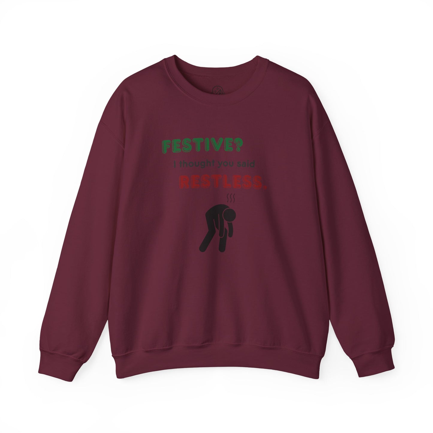 "Festive?..."  — Unisex Crewneck